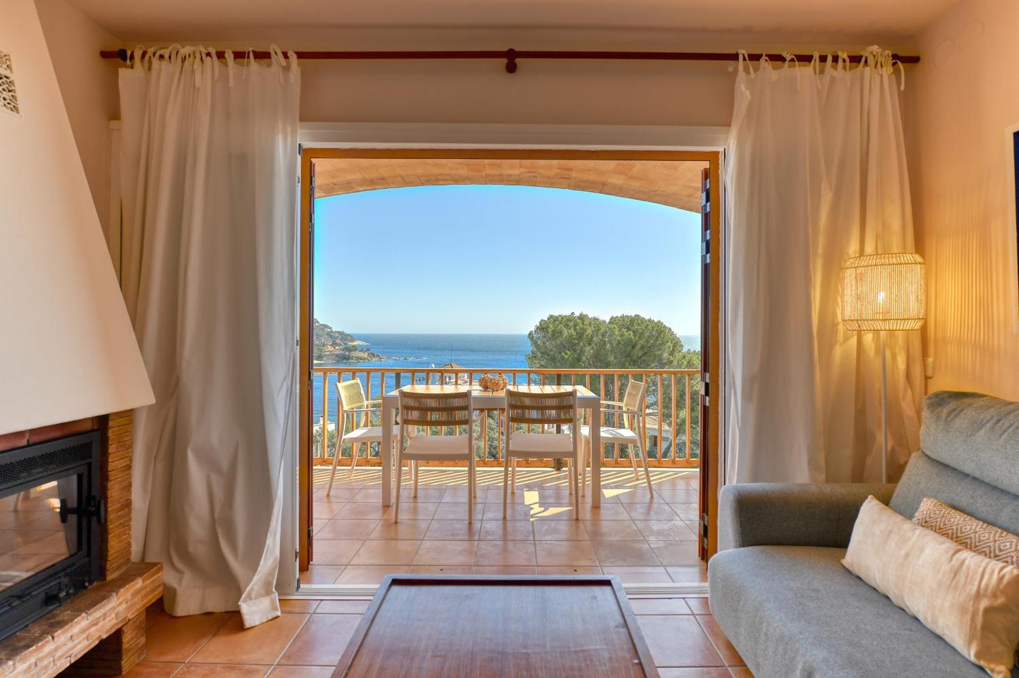 Panoramic Sea Views Apartment Calella De Palafrugell Luaran gambar