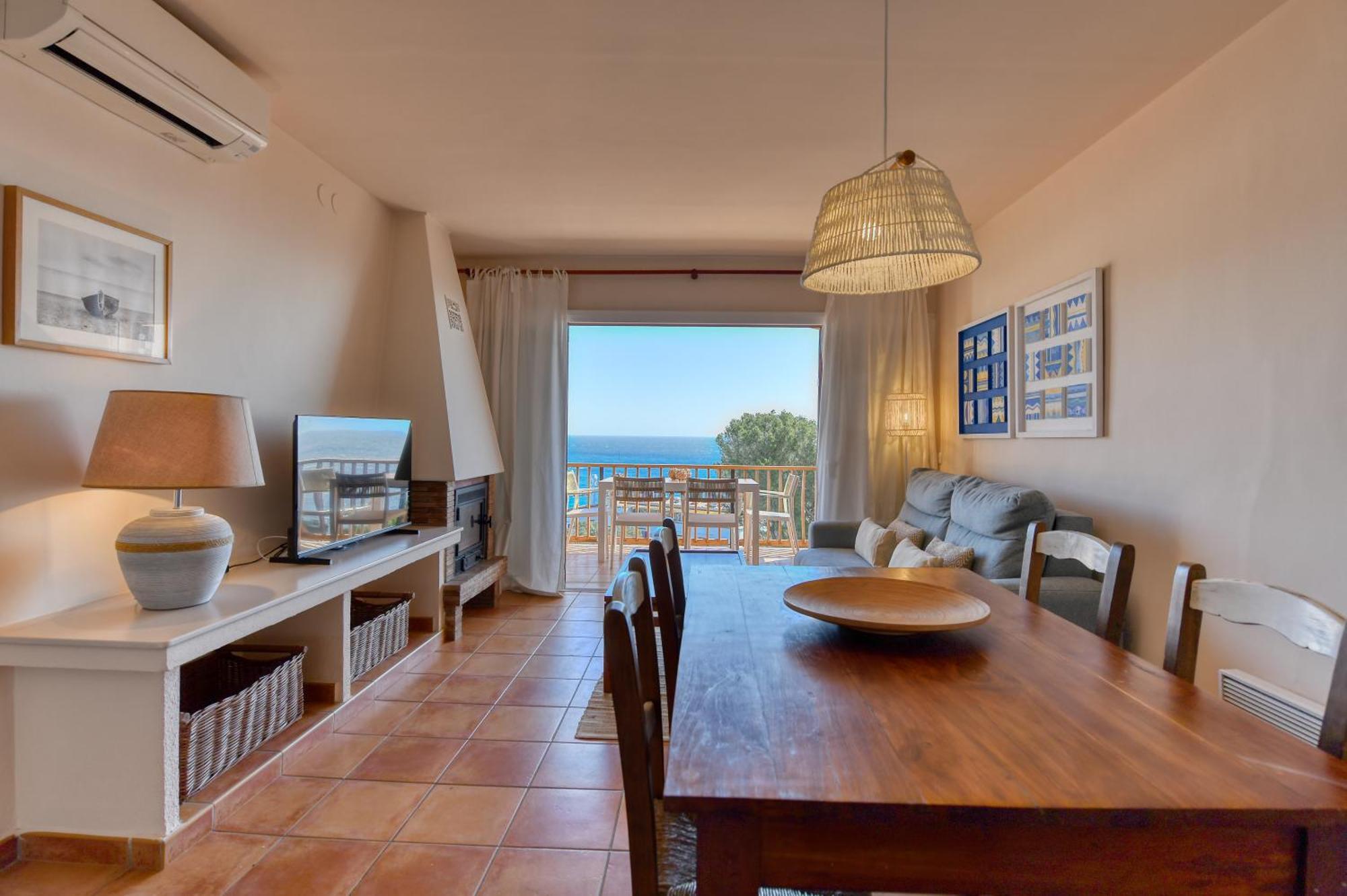 Panoramic Sea Views Apartment Calella De Palafrugell Luaran gambar