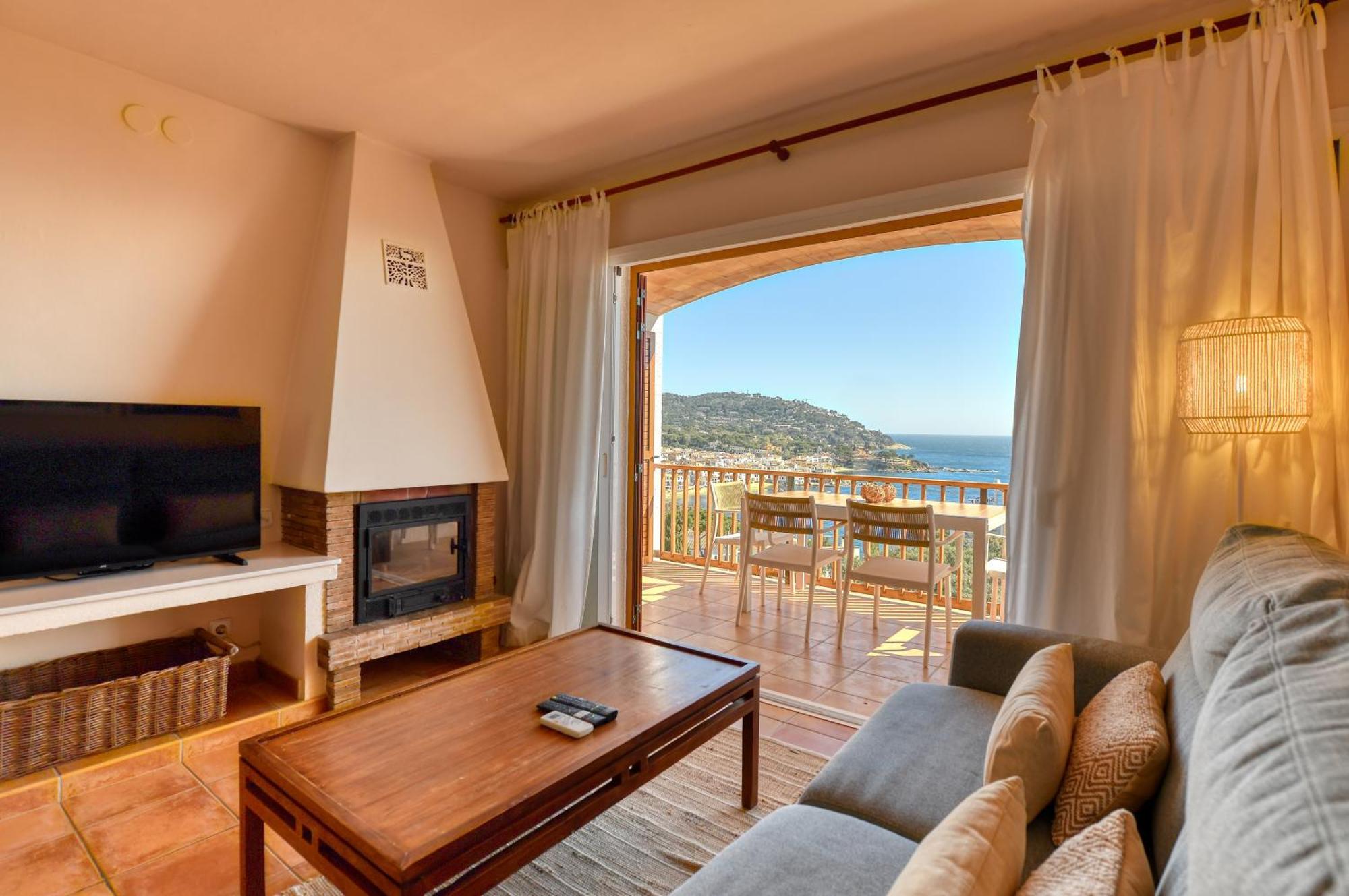 Panoramic Sea Views Apartment Calella De Palafrugell Luaran gambar
