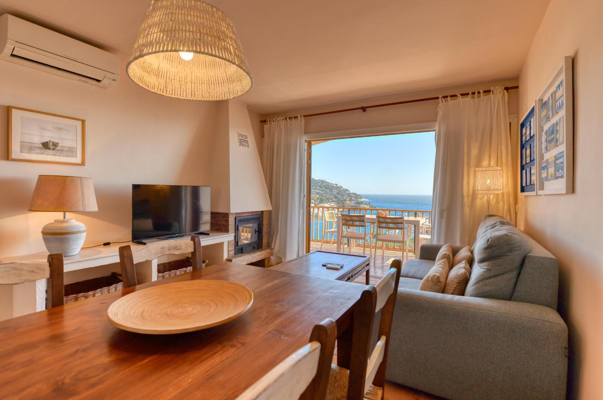 Panoramic Sea Views Apartment Calella De Palafrugell Luaran gambar