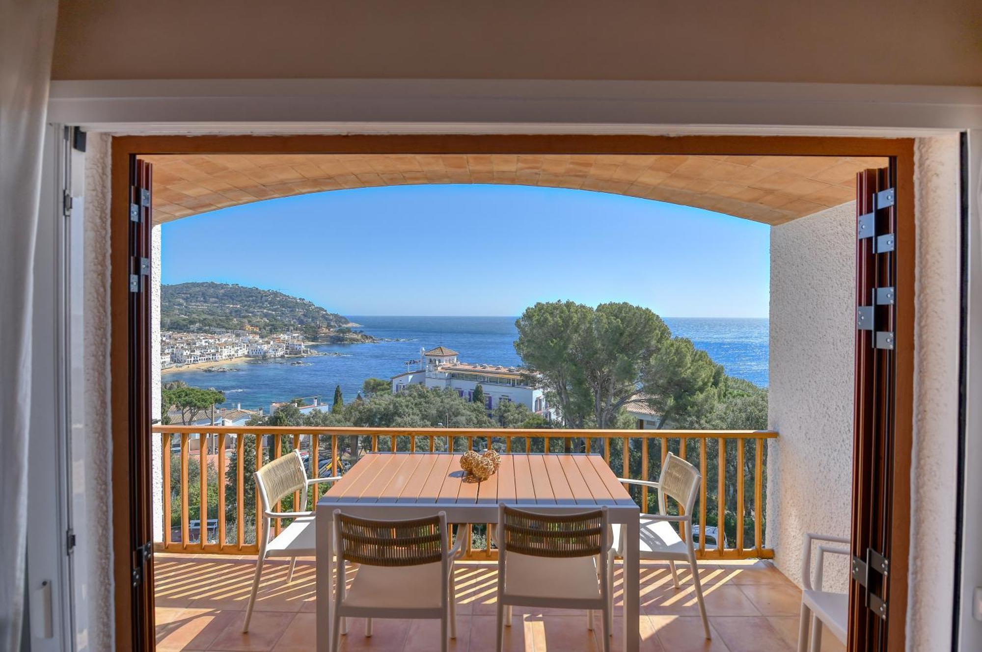 Panoramic Sea Views Apartment Calella De Palafrugell Luaran gambar