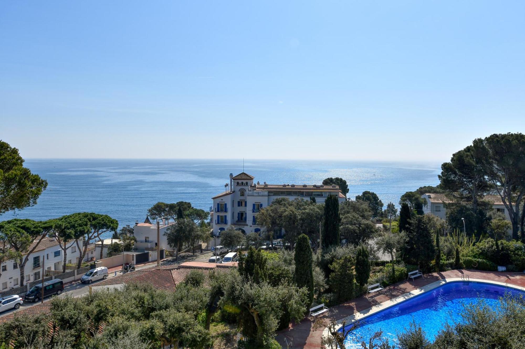 Panoramic Sea Views Apartment Calella De Palafrugell Luaran gambar